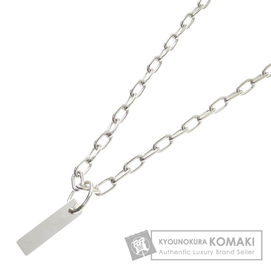 Top付 プレート グッチ Gucci ネックレス 中古 メンズ シルバー ネックレス ペンダント 別倉庫からの配送 Eikonos Com