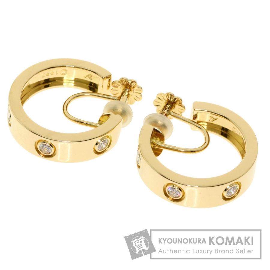 Cartier CARTIER カルティエ ラブ イヤリング ダイヤモンド K18 Cartier CARTIER カルティエ ラブ イヤリング ダイヤモンド K18