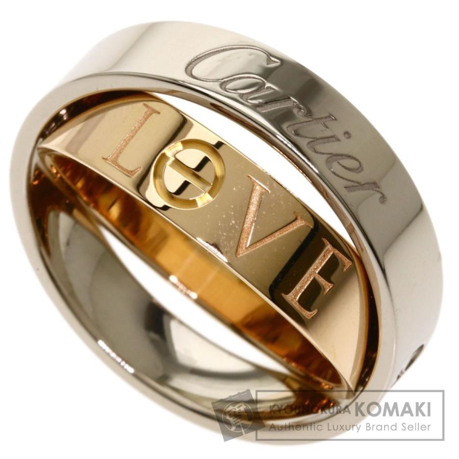 人気ブランド カルティエ Cartier カルティエ Cartier シークレット 中古 メンズ K18ホワイトゴールド リング 指輪 64 ラブリング メンズアクセサリー Www Marcocolagrossi It