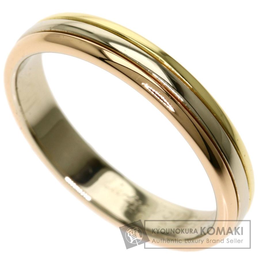 激安の リング・指輪 #60 スリーカラー カルティエ CARTIER K18ホワイトゴールド 中古 メンズ 指輪