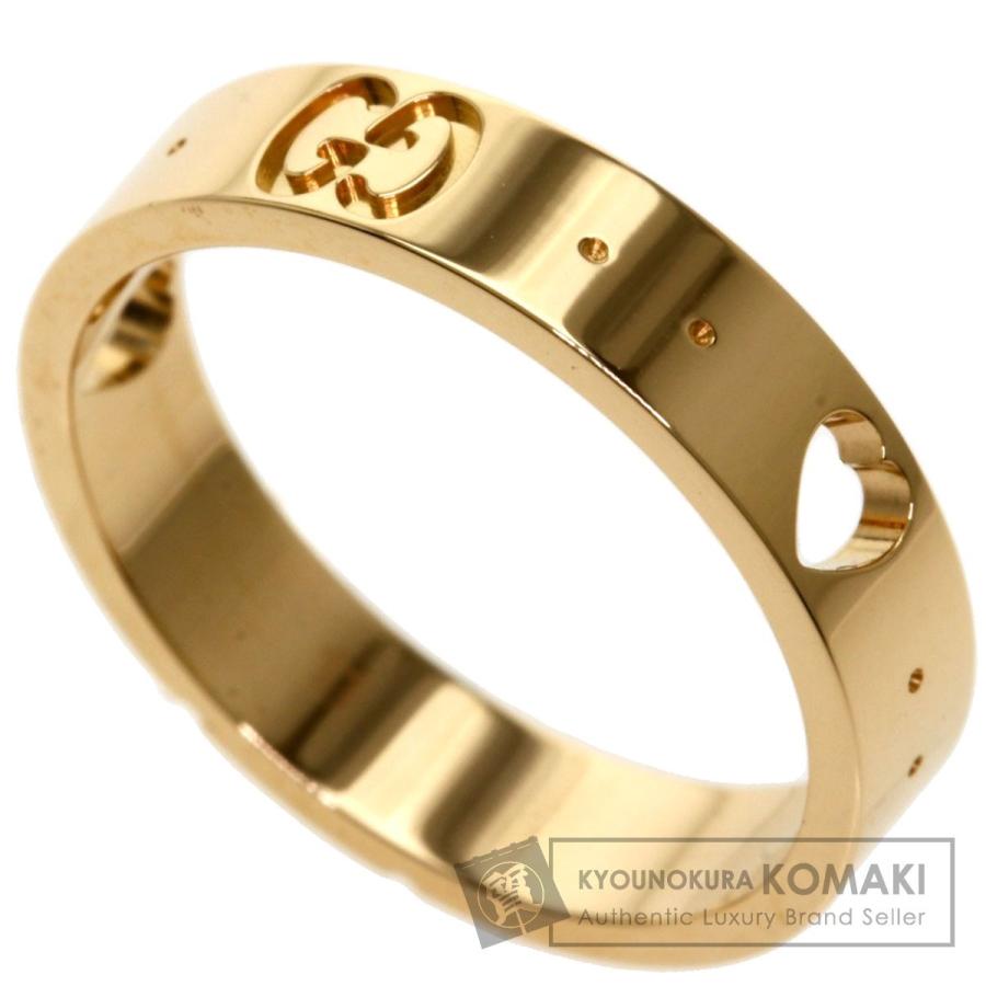 GUCCI グッチ アイコン アモール #11 リング・指輪 K18ピンクゴールド 