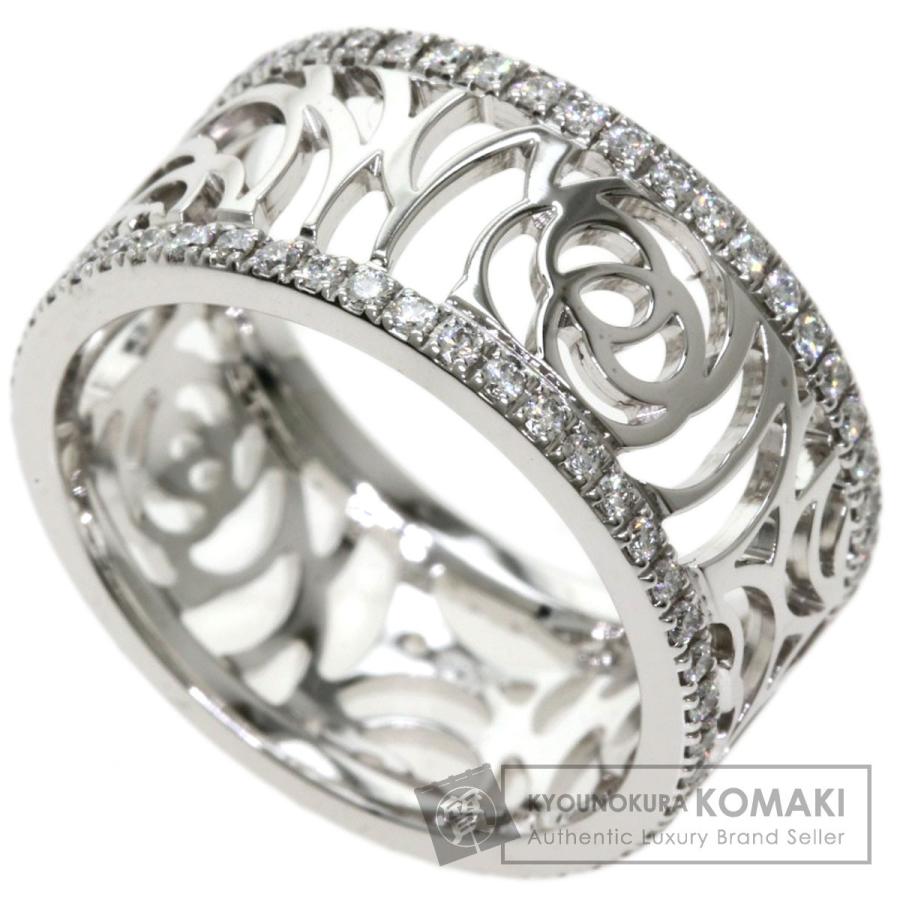 CHANEL シャネル カメリア ミディアム ダイヤモンド #50 リング CHANEL シャネル カメリア ミディアム ダイヤモンド #50 リング