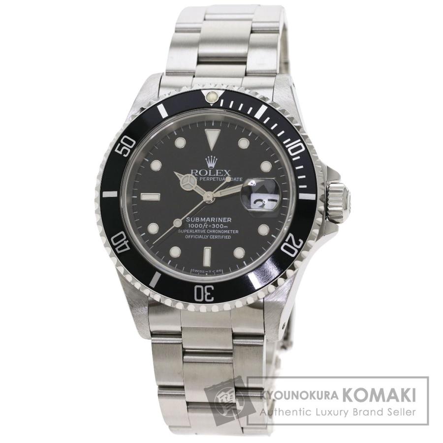 最新最全の サブマリーナ 16610 ロレックス ROLEX 腕時計 中古  メンズ SS ステンレススチール  腕時計