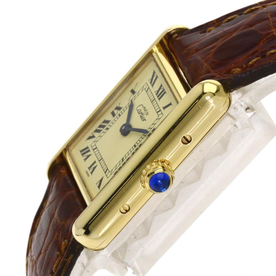 【超美品】Cartier マストタンク ヴェルメイユ 1613　OH、磨き済み Cartier CARTIER カルティエ 1613 マストタンク ヴェルメイユ