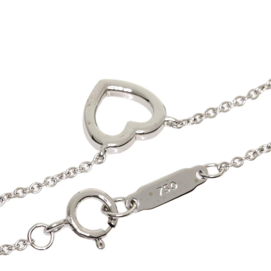 TIFFANY&Co. ティファニー メトロハート ピンクサファイア ネックレス  