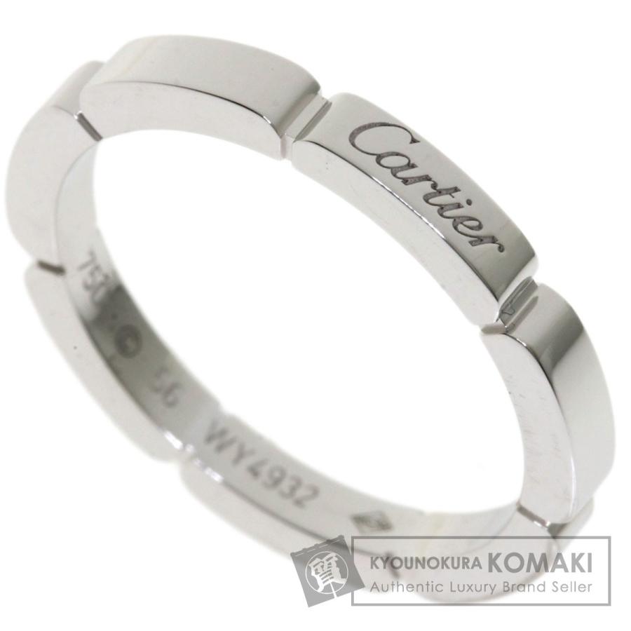 カルティエ マイヨンパンテール 18KWG ホワイトゴールド♯56