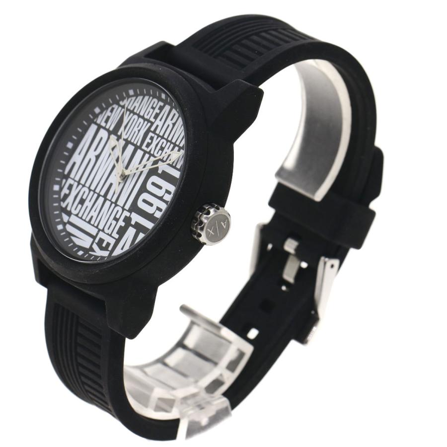 ARMANI EXCHANGE アルマーニエクスチェンジ AX1443 ラウンドフェイス 腕時計 ステンレススチール ラバー メンズ 中古 ...