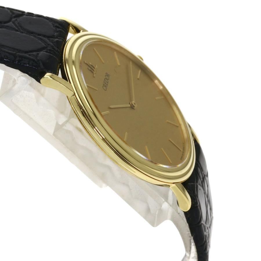 SEIKO セイコー 5A74-0530 クレドール 腕時計 K18イエロー SEIKO セイコー 5A74-0530 クレドール 腕時計 K18イエロー