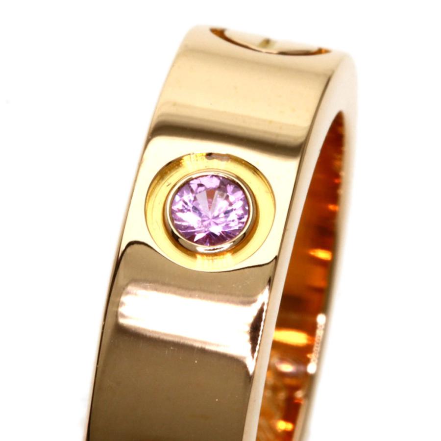 Cartier CARTIER カルティエ ラブリング 1P ピンクサファイア Cartier CARTIER カルティエ ラブリング 1P ピンクサファイア