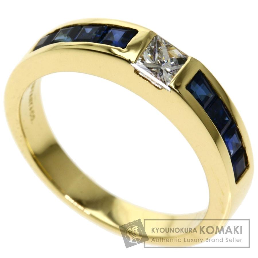 TIFFANY&Co. ティファニー サファイア ダイヤモンド リング・指輪 K18