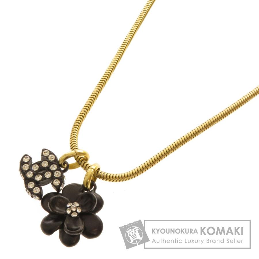 CHANEL シャネル ココマーク カメリア 02A ネックレス プラスチック 