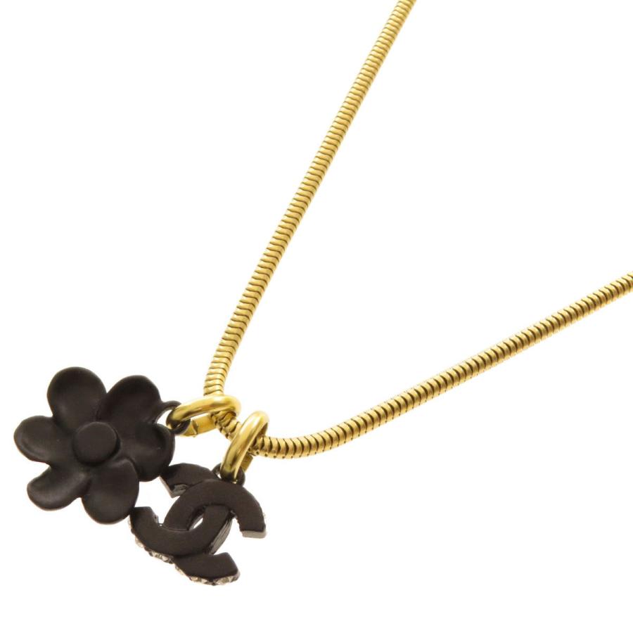 CHANEL シャネル ココマーク カメリア 02A ネックレス プラスチック 