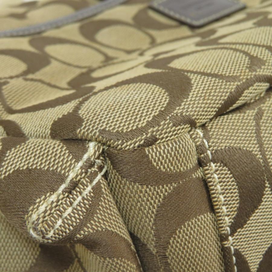 COACH コーチ 06835 シグネチャー ショルダーバッグ キャンバス
