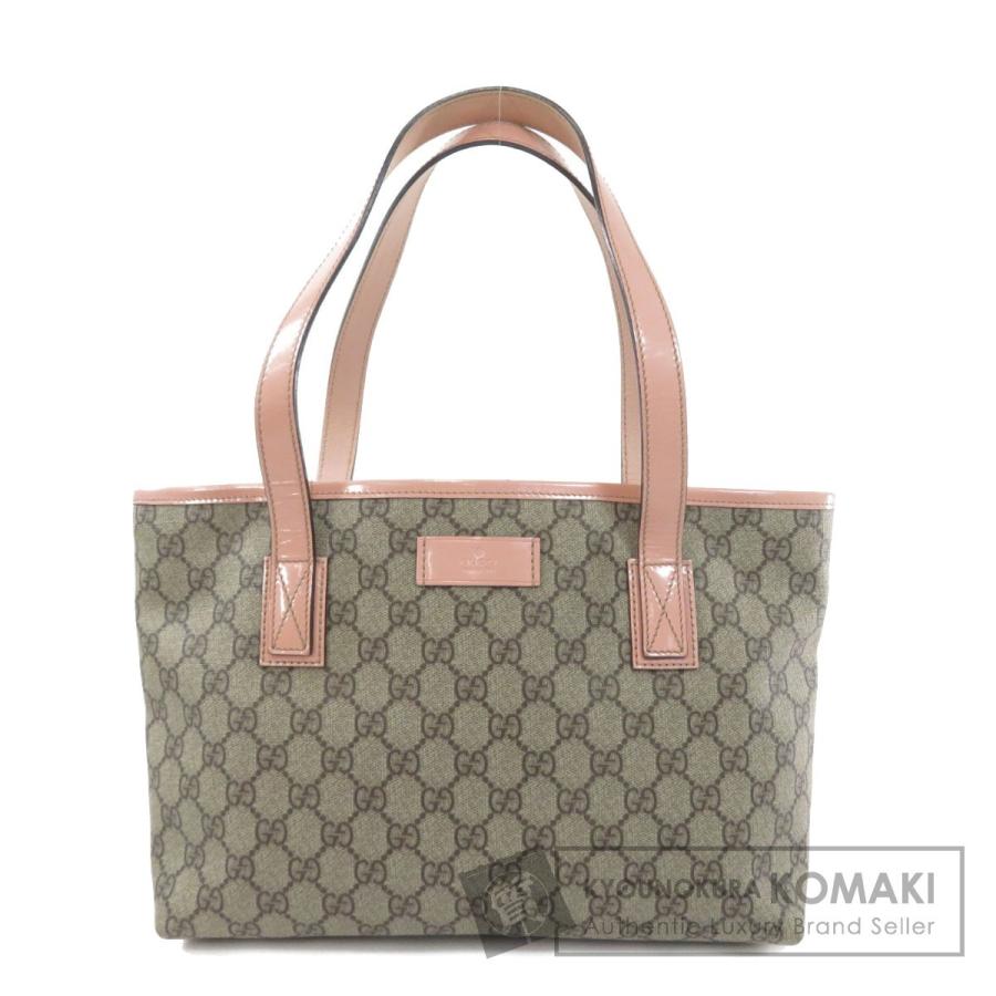GUCCI グッチ 211138 GG トートバッグ PVC レディース 中古品 