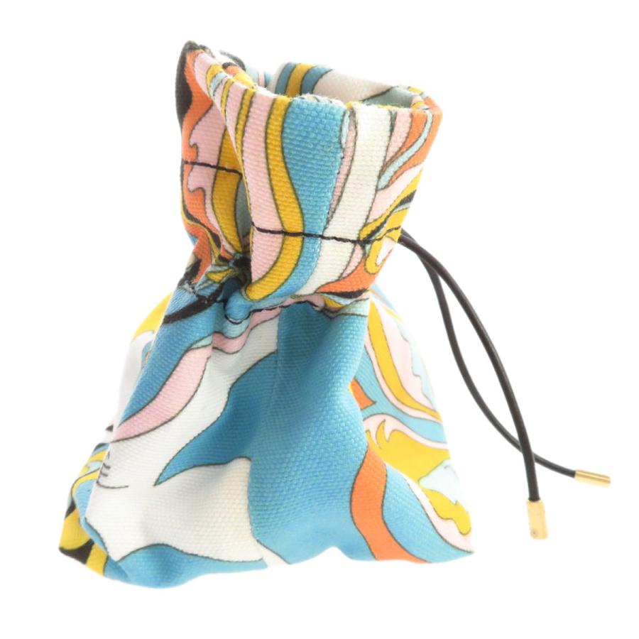 【未使用】EMILIO PUCCI アクセサリーポーチ ナイロンキャンバス 総柄 未使用】EMILIO PUCCI アクセサリーポーチ ナイロンキャンバス