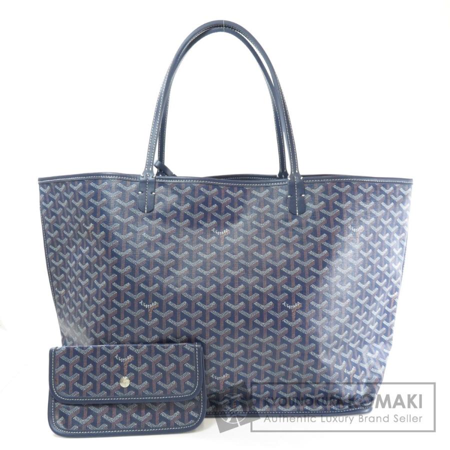 GOYARD ゴヤール サンルイ トートバッグ PVC レディース 中古品 GOYARD ゴヤール サンルイ トートバッグ PVC レディース 中古品