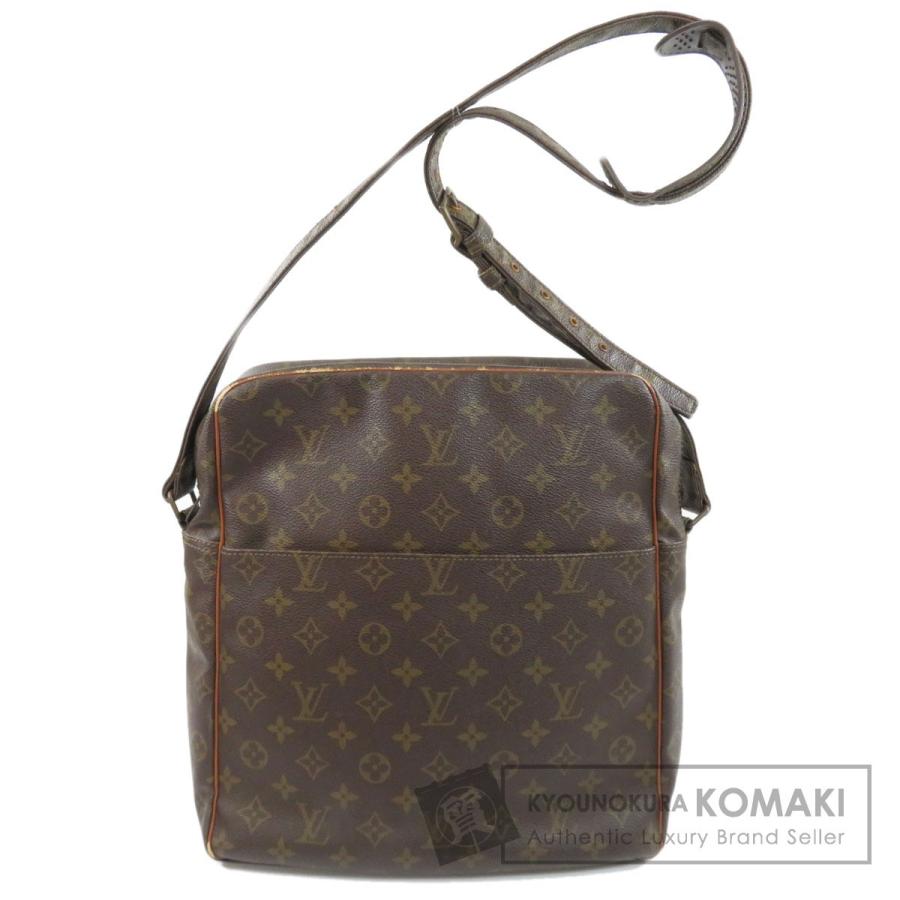 良品】LOUIS VUITTON マルソー ショルダーバッグ モノグラム 茶 