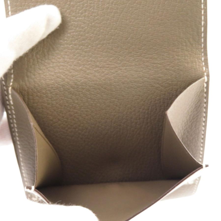 HERMES エルメス ベアンレクトベルソ ベアンコンパクト エトープ HERMES エルメス ベアンレクトベルソ ベアンコンパクト エトープ