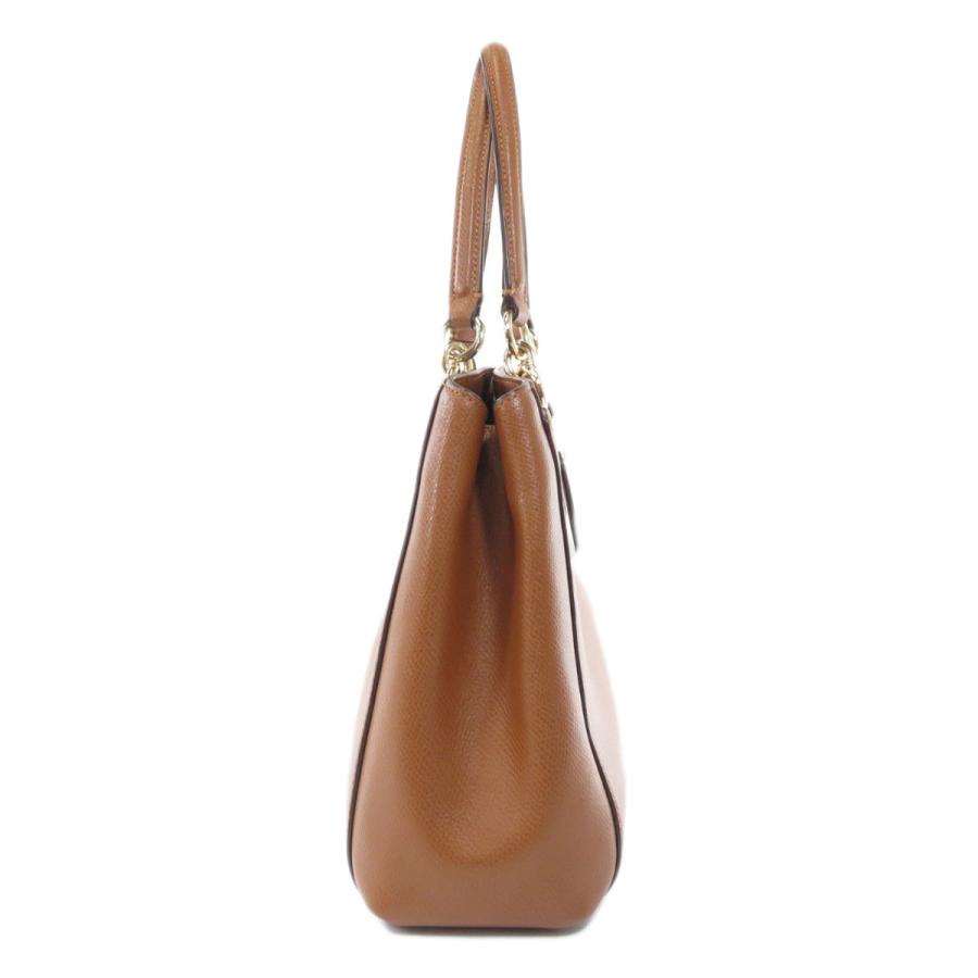 COACH コーチ F36642 2WAY トートバッグ レザー レディース 中古