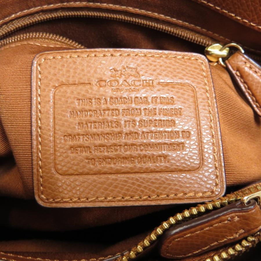 COACH コーチ F36642 2WAY トートバッグ レザー レディース 中古