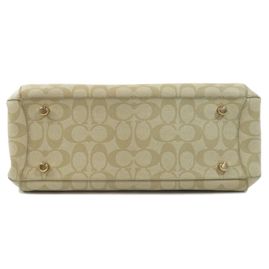 COACH コーチ F58310 2WAY ハンドバッグ PVC レディース 中古