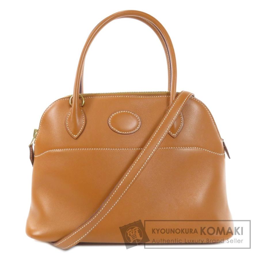 HERMES エルメス ボリード27 ゴールド金具 ナチュラル ハンドバッグ  