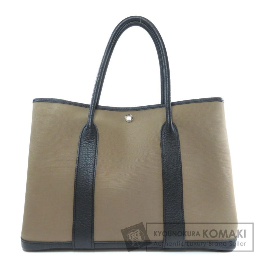 HERMES エルメス ガーデンパーティPM エトープ エトゥープ 黒 ブラック 