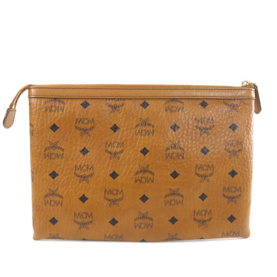 MCM エムシーエム クラッチバッグ ロゴプリント セカンドバッグ MCM エムシーエム クラッチバッグ ロゴプリント セカンドバッグ