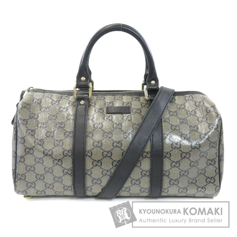 GUCCI クリスタルGG 2way ショルダーハンドバッグ