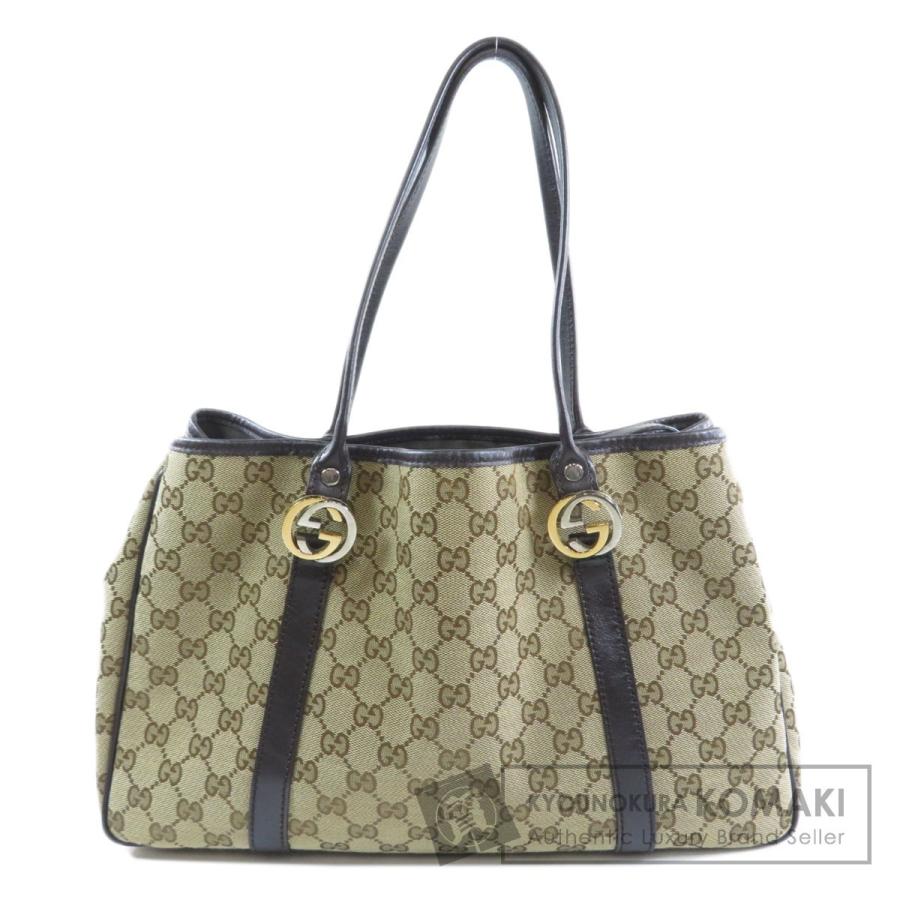 GUCCI グッチ 232957 GG トートバッグ キャンバス レディース 中古 
