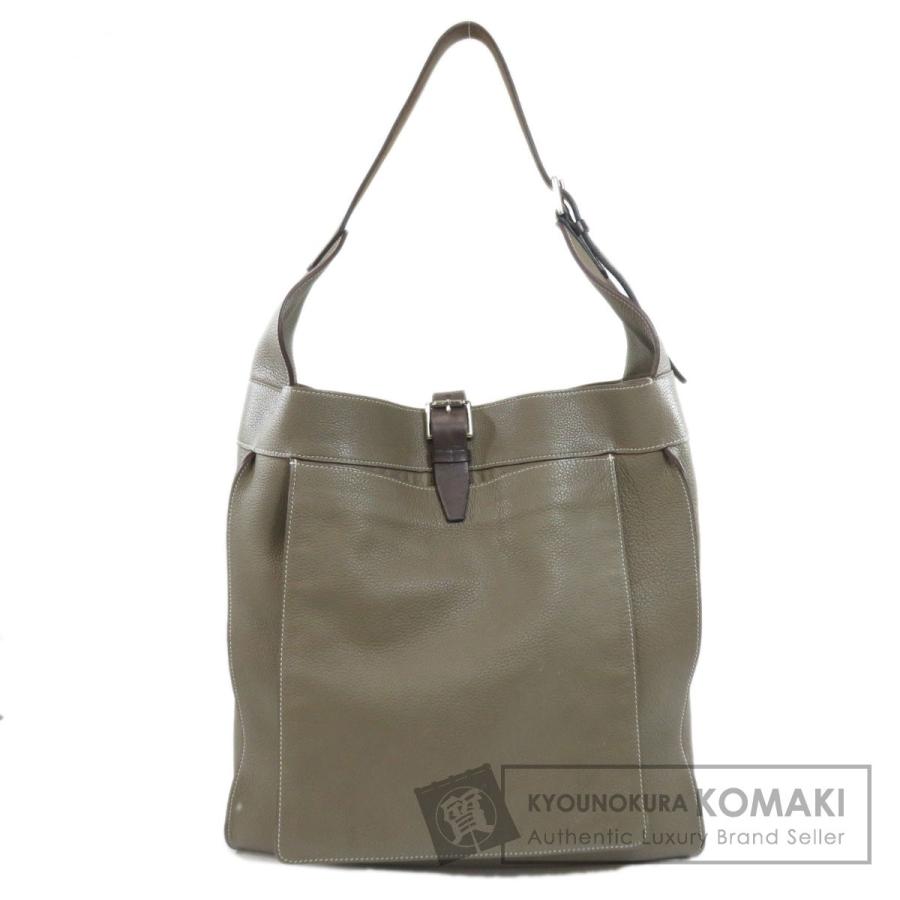 HERMES エルメス マルワリGM トリヨン エトゥープ エトープ ショルダー  
