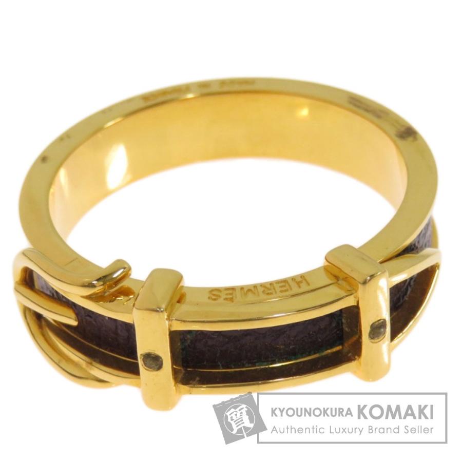 HERMES エルメス ベルトモチーフ スカーフリング 金属製 レディース  