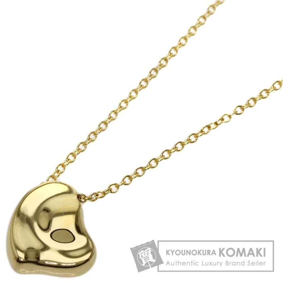 TIFFANY&Co. ティファニー カーブハート ネックレス K18イエロー TIFFANY&Co. ティファニー カーブハート ネックレス K18イエロー