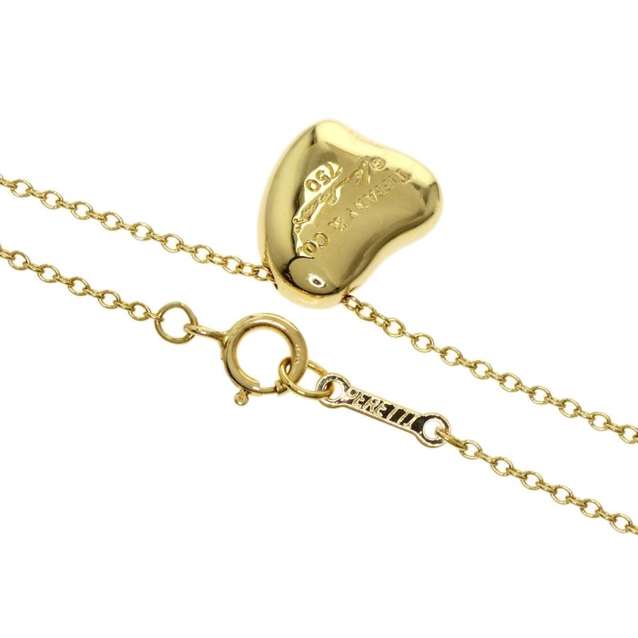 TIFFANY&Co. ティファニー カーブハート ネックレス K18イエロー TIFFANY&Co. ティファニー カーブハート ネックレス K18イエロー