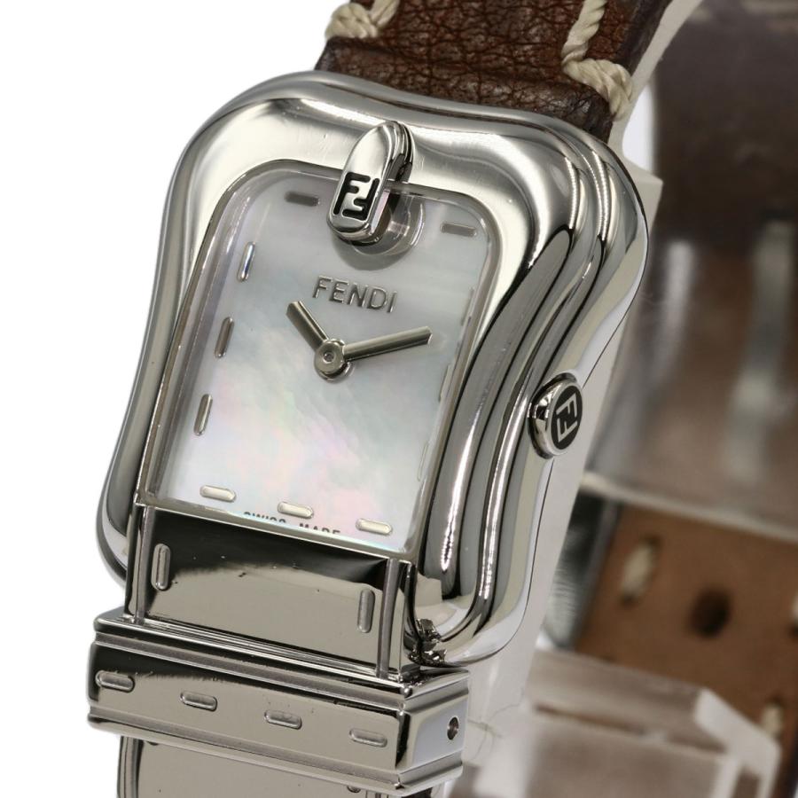 FENDI フェンディ 3800L ベルトモチーフ 腕時計 ステンレス FENDI フェンディ 3800L ベルトモチーフ 腕時計 ステンレス