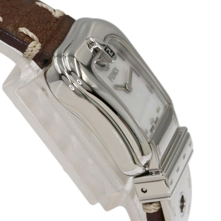 FENDI フェンディ 3800L ベルトモチーフ 腕時計 ステンレス