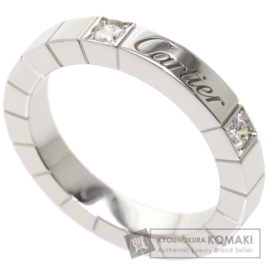 CARTIER カルティエ ラニエール 2P ダイヤモンド #49 リング・指輪 K18 