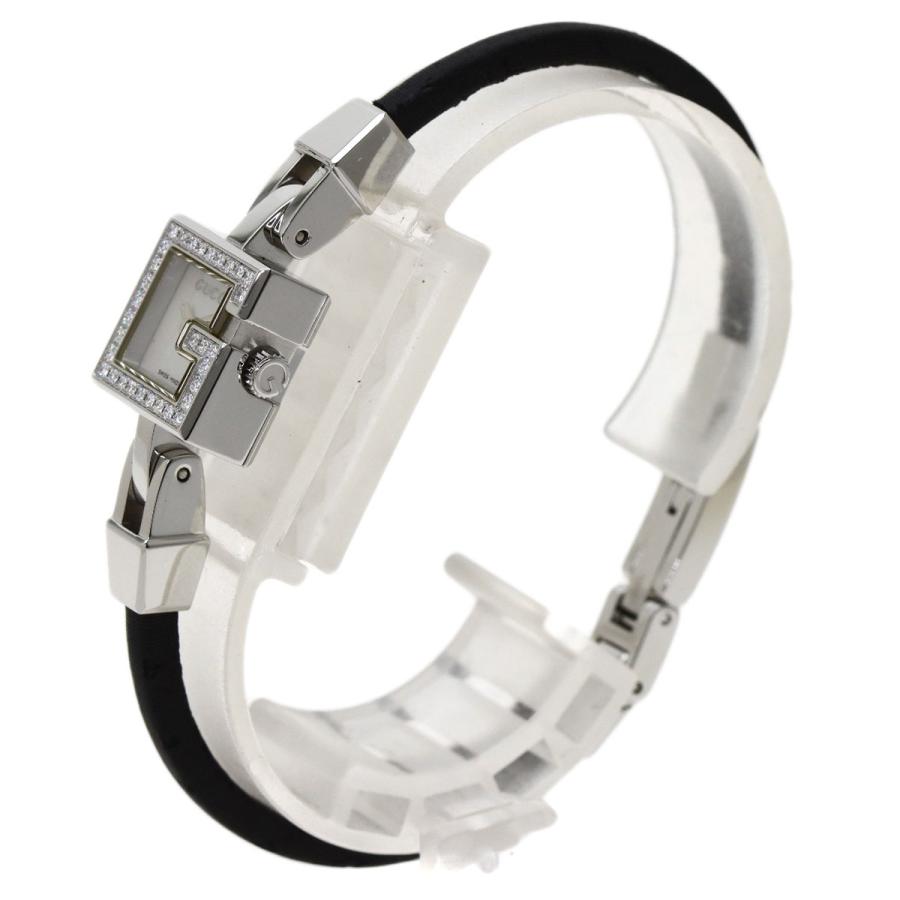 グッチ ダイヤベゼル ミニG 新品電池 レディース 腕時計 138 GUCCI グッチ 102 G ミニ ダイヤモンドベゼル 腕時計 ステンレス