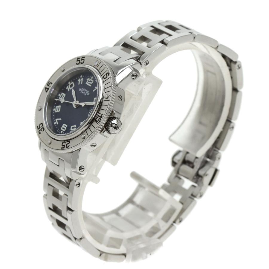 HERMES エルメス CL5.210 クリッパーダイバー 腕時計 ステンレス