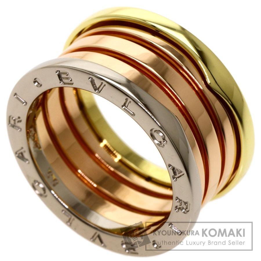 楽天市場】ブルガリ BVLGARI ビー・ゼロワン B-zero1 K18PG 4P