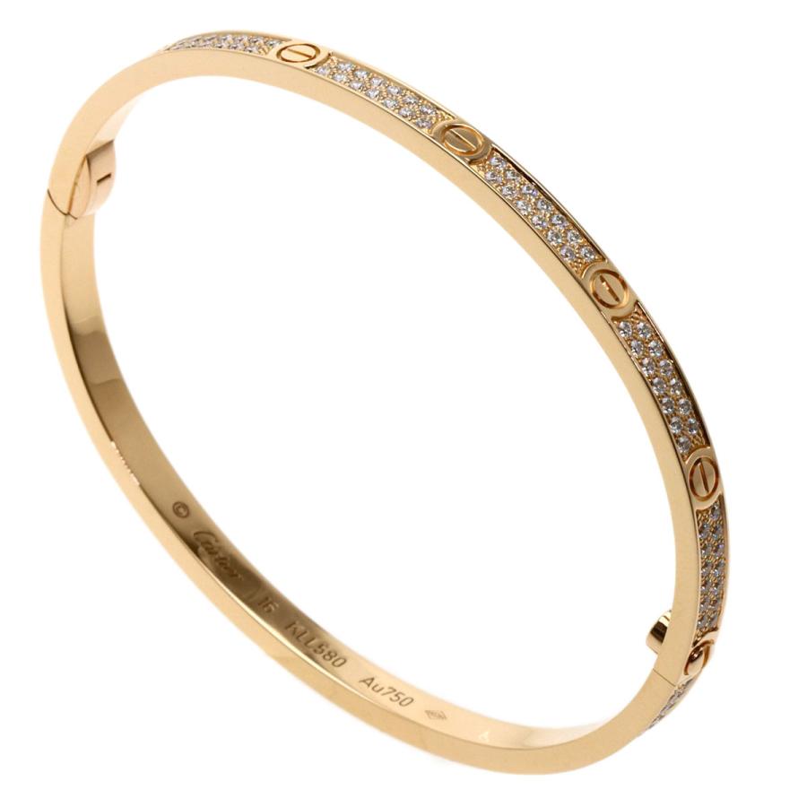 Cartier CARTIER カルティエ ラブブレス スモールモデル パヴェ Cartier CARTIER カルティエ ラブブレス スモールモデル パヴェ