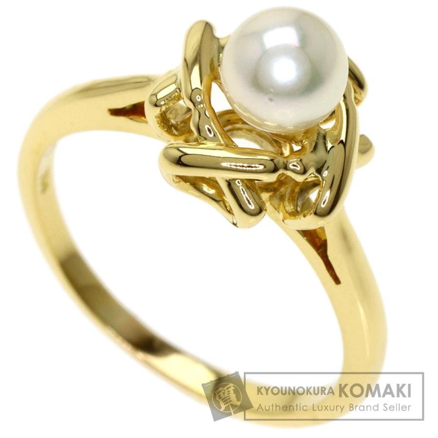 TIFFANY&Co. ティファニー キスアラウンド パール 真珠 リング・指輪  