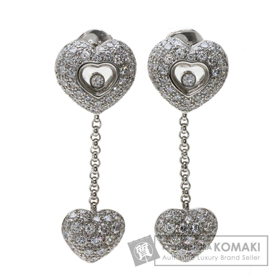 Chopard ショパール ハッピーダイヤモンド ハート ピアス K18 Chopard ショパール ハッピーダイヤモンド ハート ピアス K18