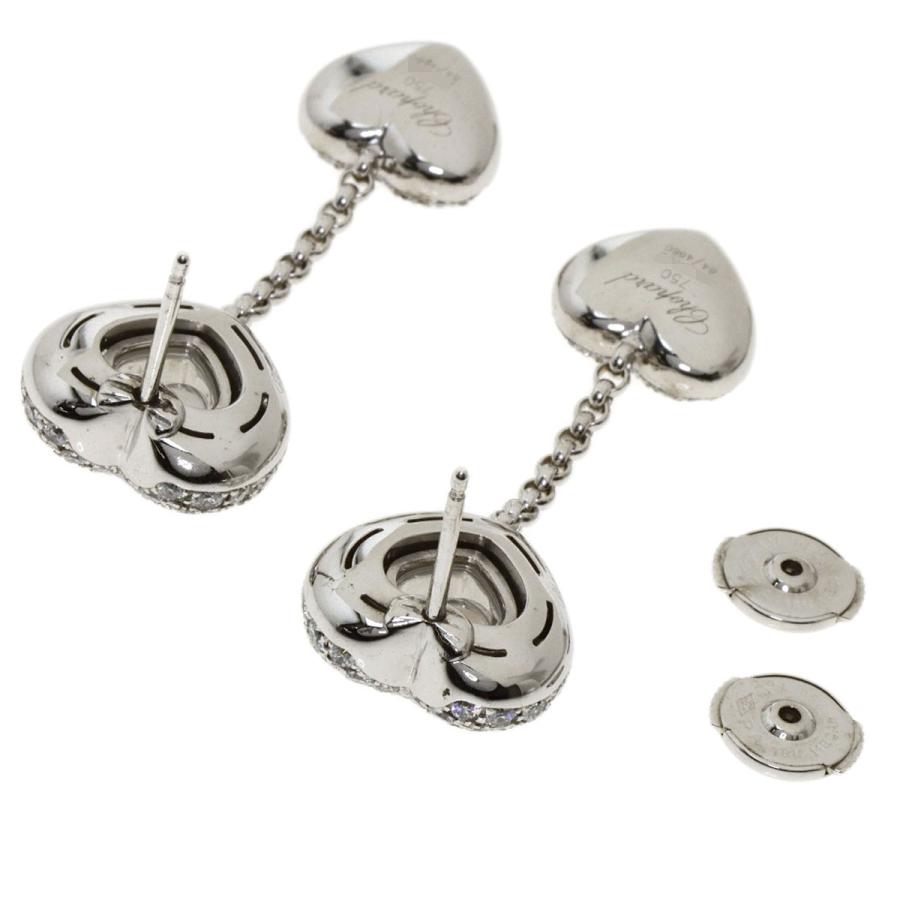 Chopard ショパール ハッピーダイヤモンド ハート ピアス K18 Chopard ショパール ハッピーダイヤモンド ハート ピアス K18