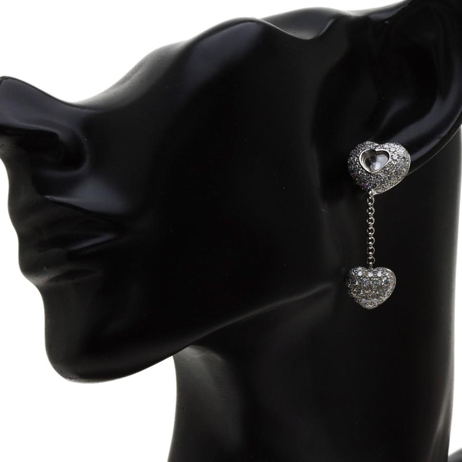 Chopard ショパール ハッピーダイヤモンド ハート ピアス K18 Chopard ショパール ハッピーダイヤモンド ハート ピアス K18