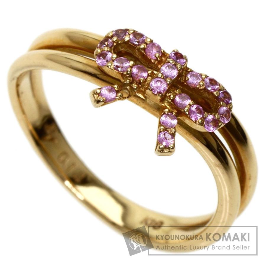 Ponte Vecchio ポンテヴェキオ ピンクサファイア リボンモチーフ