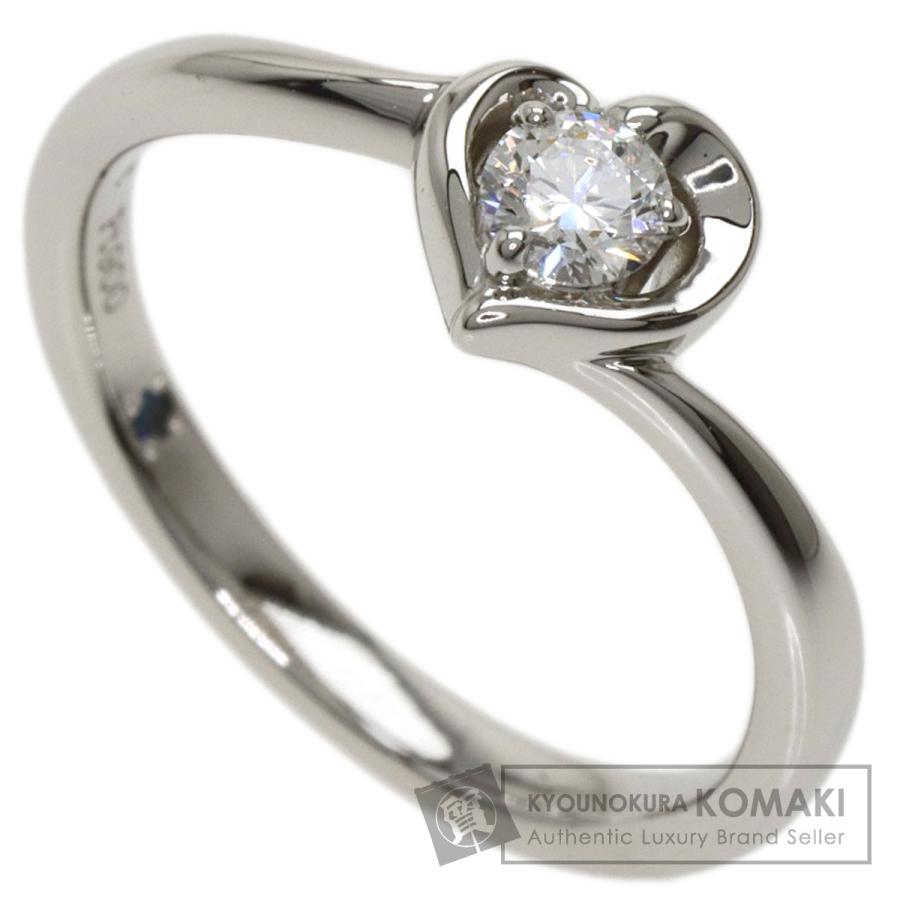 4℃ ヨンドシープラチナダイヤモンドリングハート