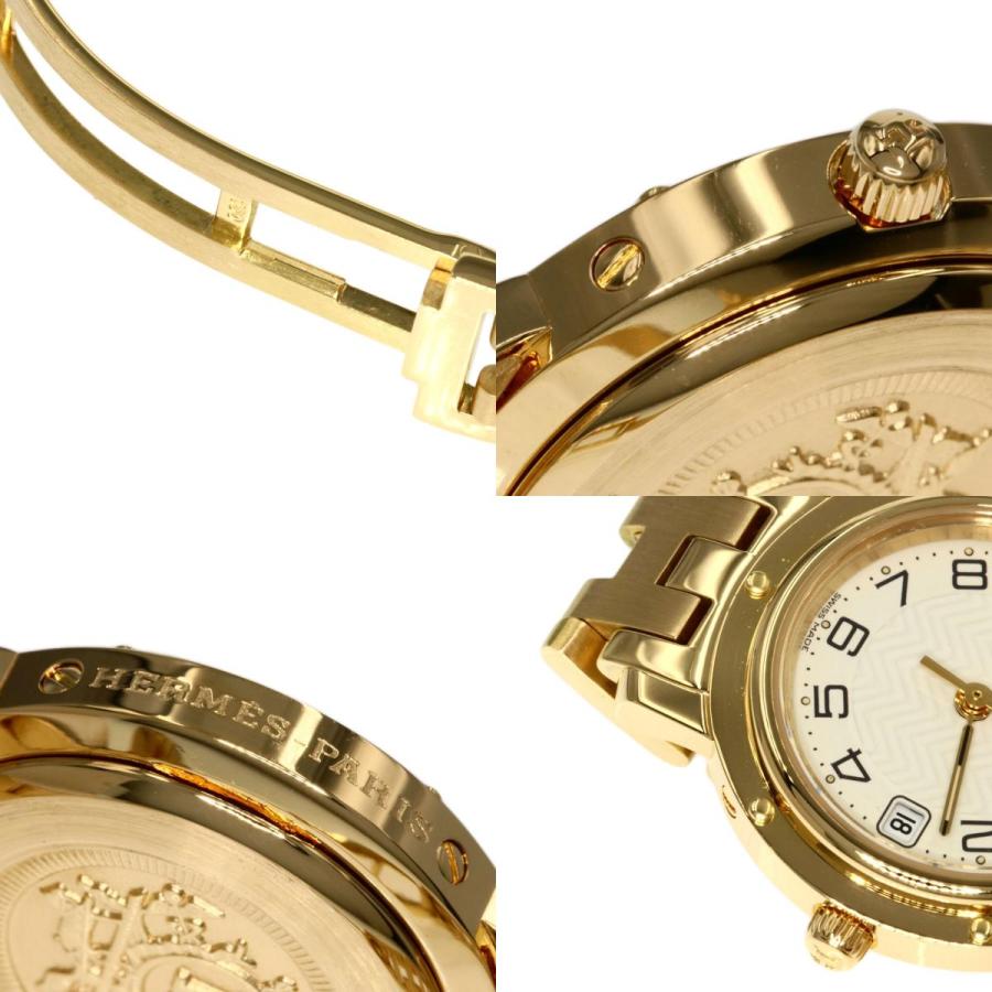 HERMES エルメス CL4.285 クリッパー 腕時計 K18イエロー HERMES エルメス CL4.285 クリッパー 腕時計 K18イエロー