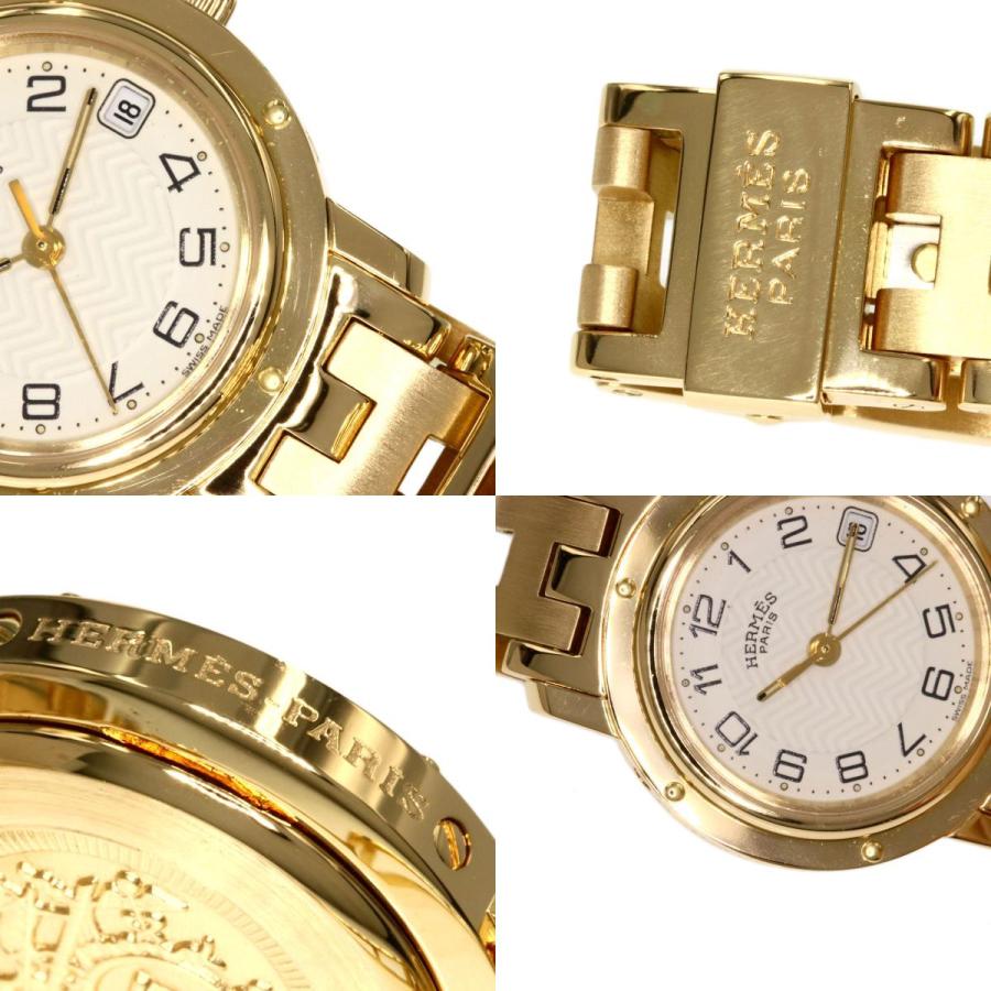 HERMES エルメス CL4.285 クリッパー 腕時計 K18イエロー HERMES エルメス CL4.285 クリッパー 腕時計 K18イエロー