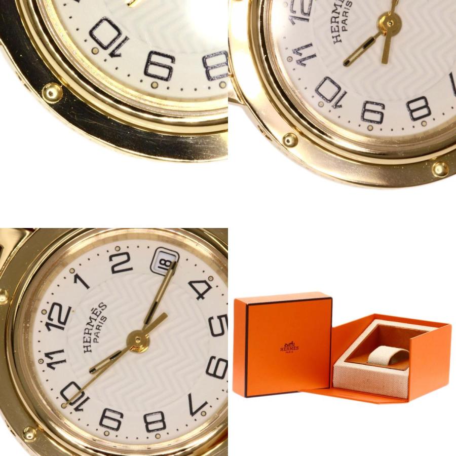 HERMES エルメス CL4.285 クリッパー 腕時計 K18イエロー HERMES エルメス CL4.285 クリッパー 腕時計 K18イエロー